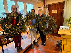 Wreath making