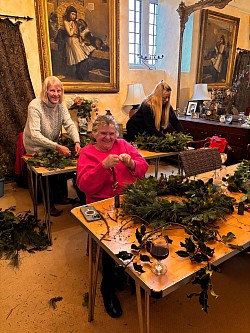 Wreath making