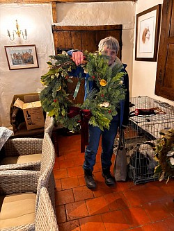 Wreath making