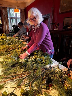 Wreath making