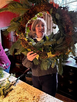 Wreath making