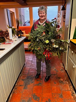 Wreath making