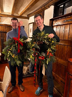 Wreath making