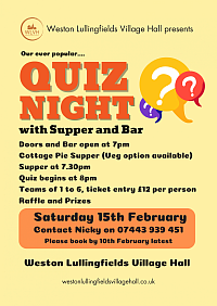 Quiz night