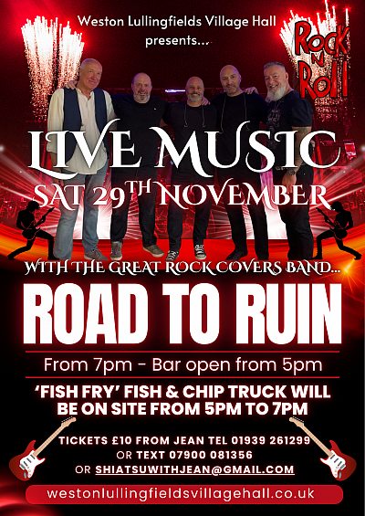 Road to Ruin - live music